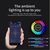 Car RGB Ambient Light with Air Freshener