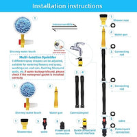 Automatic Rotary Long Handle Car Cleaning Brush