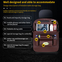 Car Back Seat Organizer