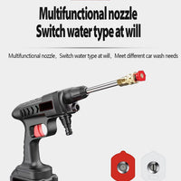 Wireless Car Washer Gun (Double Battery Included)