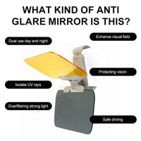 Car Anti Sunlight Mirror
